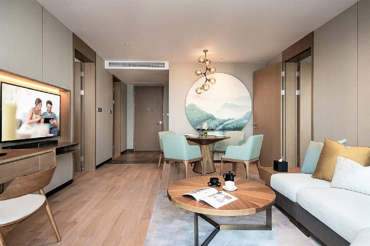 Ferienwohnung Ascott Raffles City Hangzhou Exterior foto